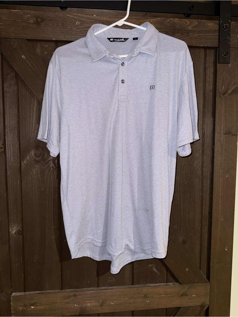 Travis Mathew Grey Men’s Performance Polo Size XL